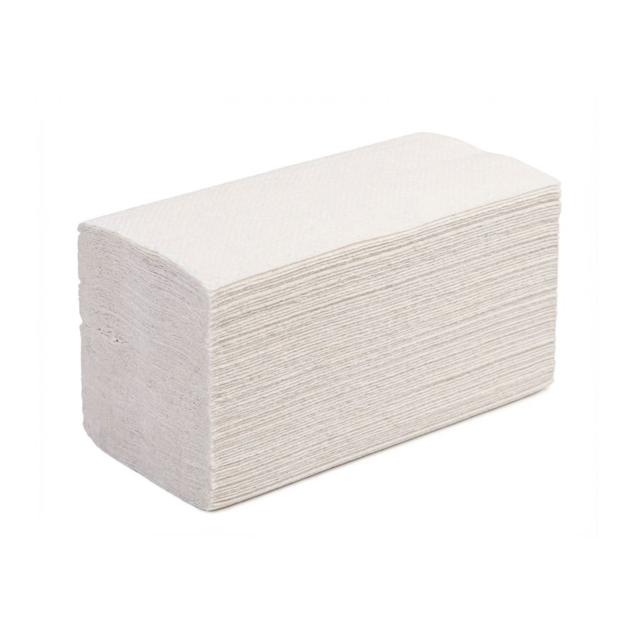 Jangro C-Fold Flushable Hand Towel 2-Ply White