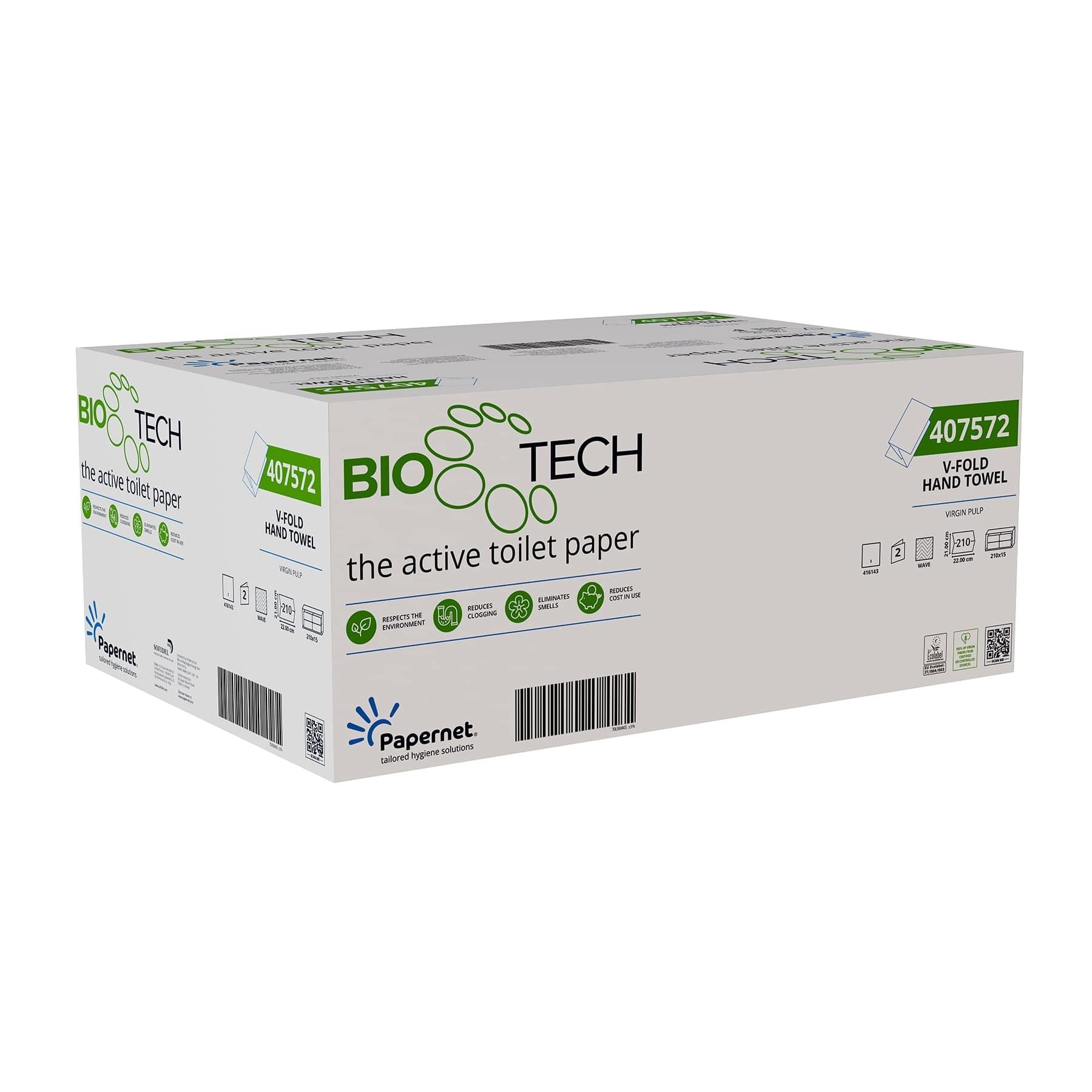 Bio Tech 2ply Superior V-fold Handtowel