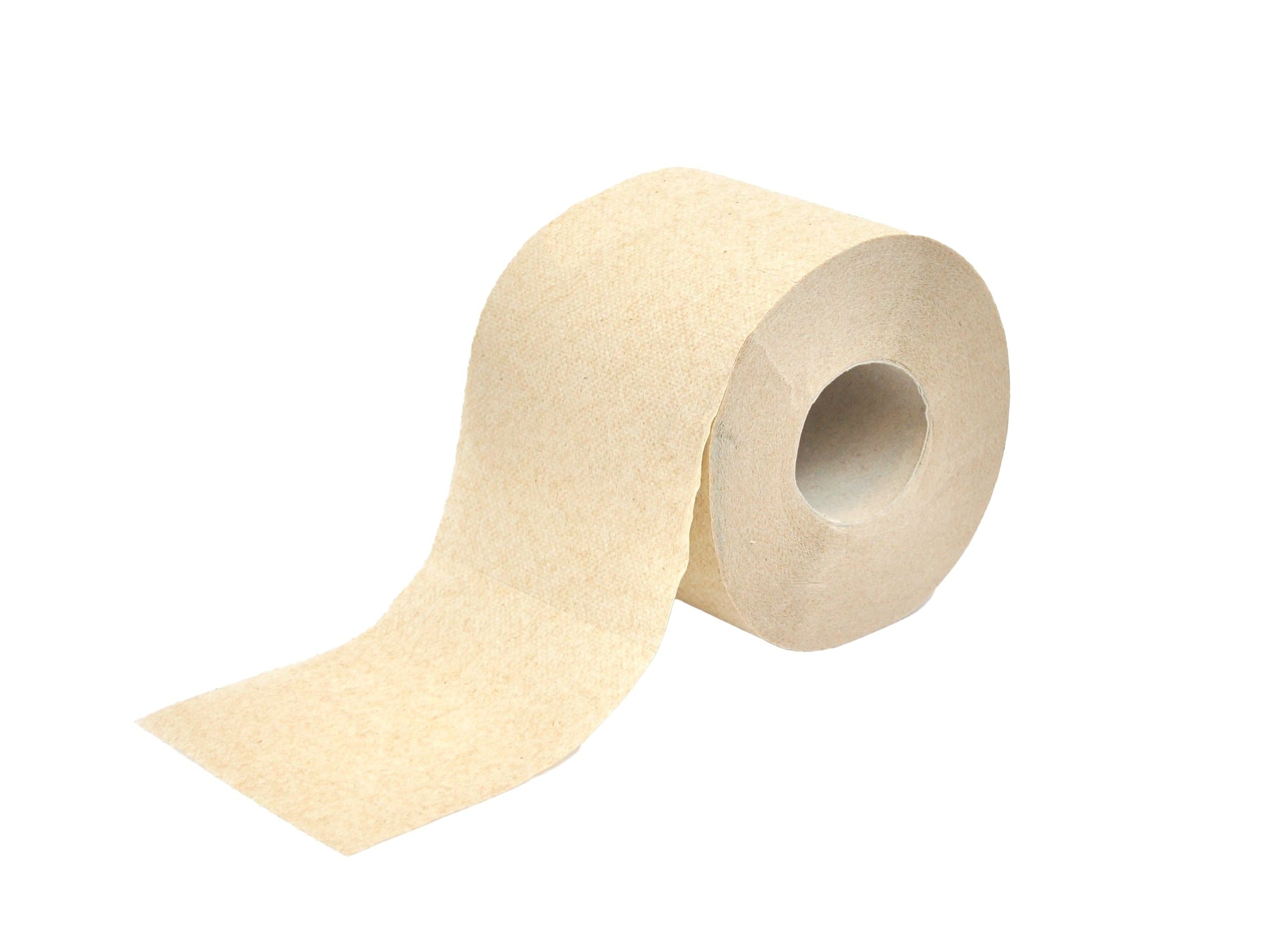 Jangro ntrl 500 Sheet Conventional Toilet Roll, 2 ply