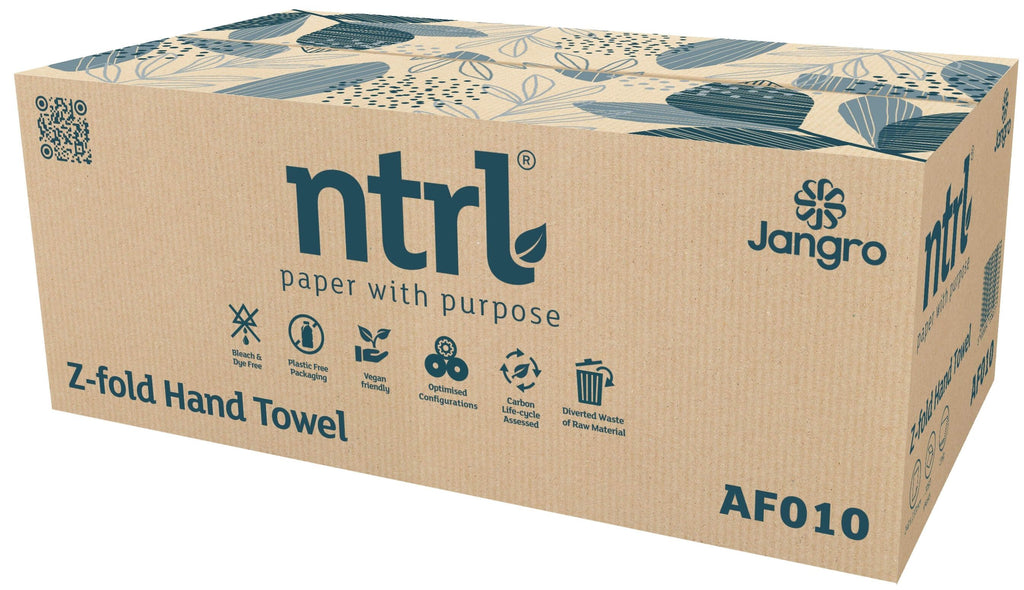 Jangro ntrl Z-Fold Hand Towel, 2 ply