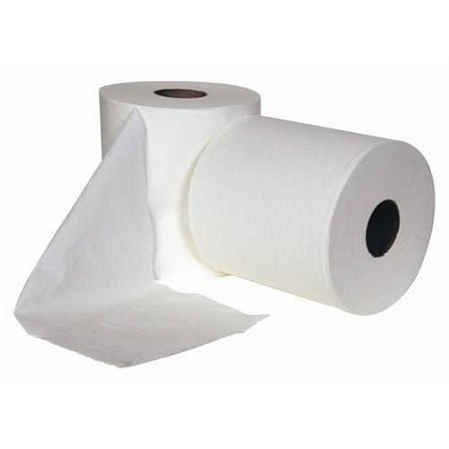 Jangro 2 Ply Centrefeed Rolls - White