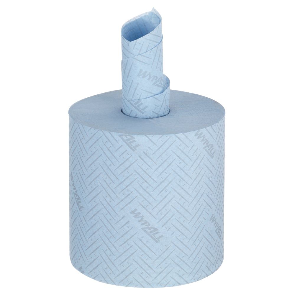 WypAll Food & Hygiene Wiping Paper L10 Centrefeed Rolls Blue