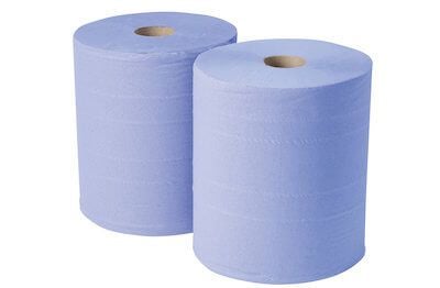 Jangro 2 Ply Monster Roll - Blue - 2 Pack