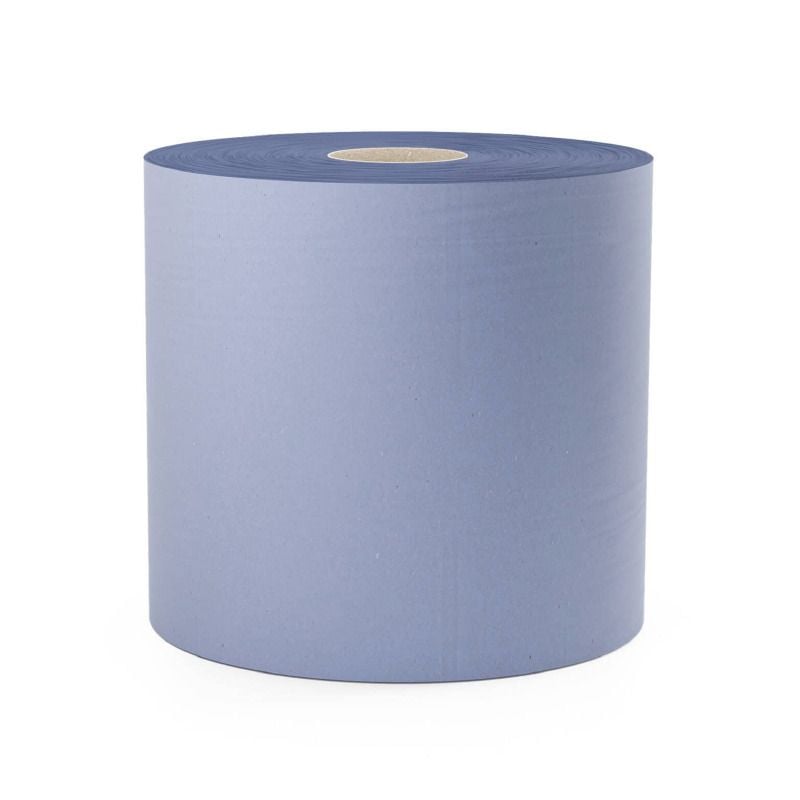 Jangro 2 ply Blue Centre Feed 150m x 165mm