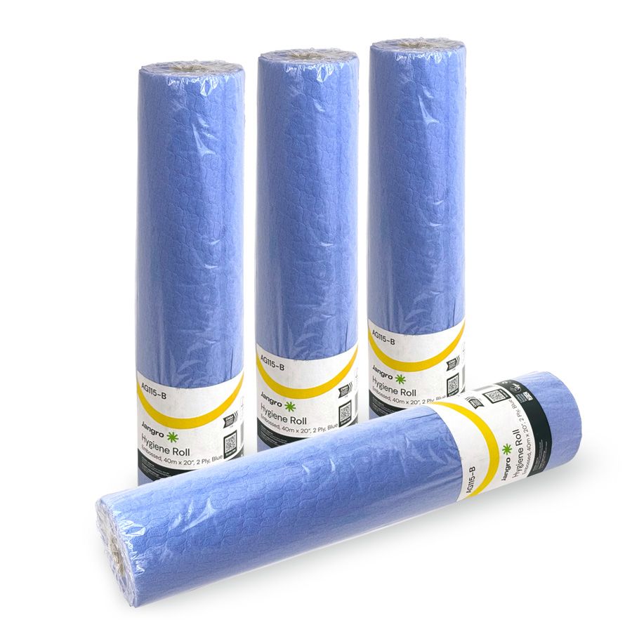 Jangro Professional 2 Ply Hygiene Roll - 20" - Blue