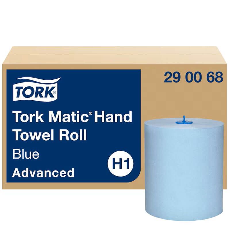 Tork Matic Advanced Paper Towel Rolls - Blue