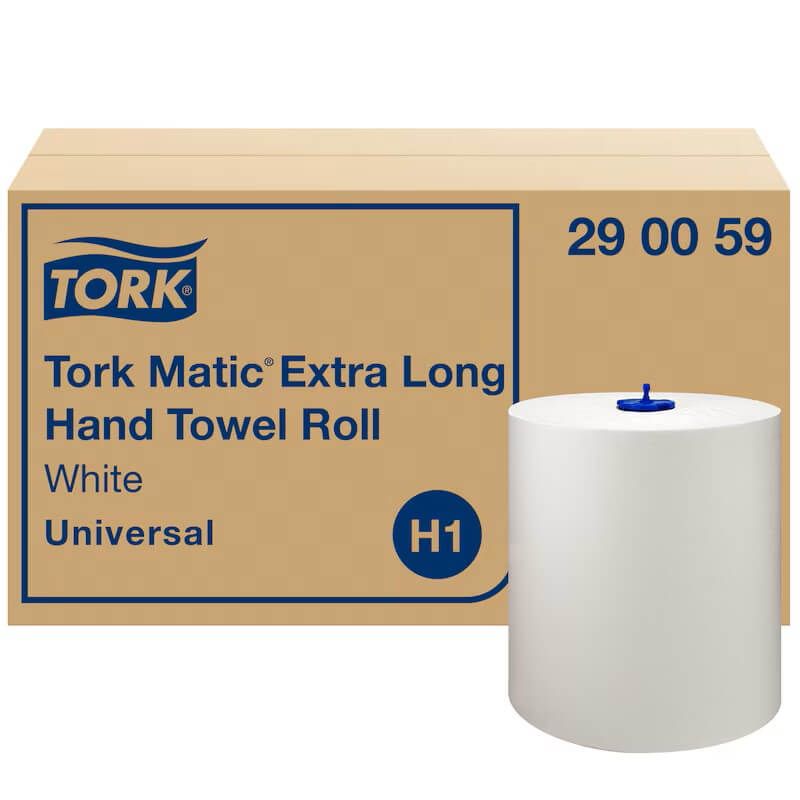 Tork Matic® Universal Paper Towel Rolls - White