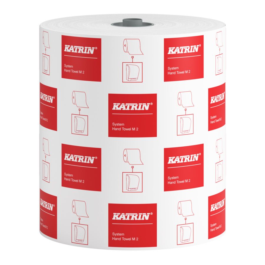 Katrin 2 Ply Paper Towel Rolls - M 2 - White