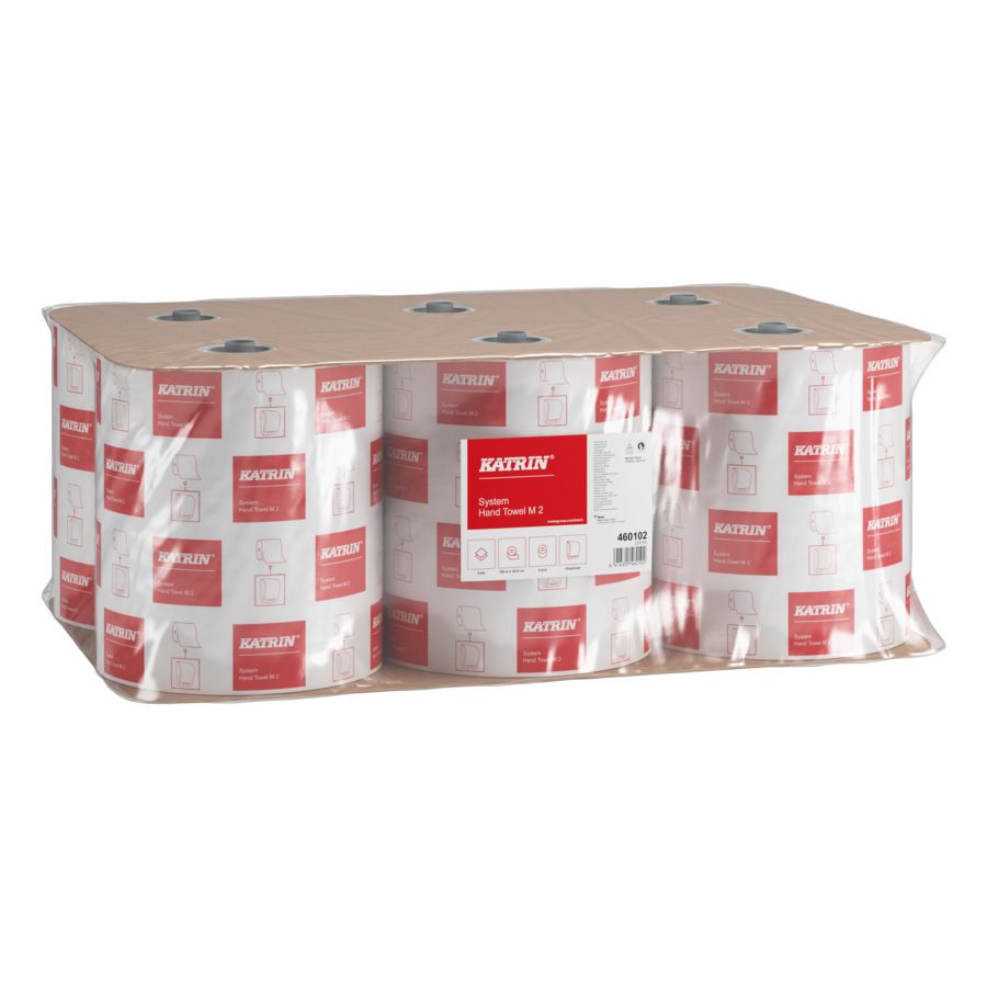 Katrin 2 Ply Paper Towel Rolls - M 2 - White