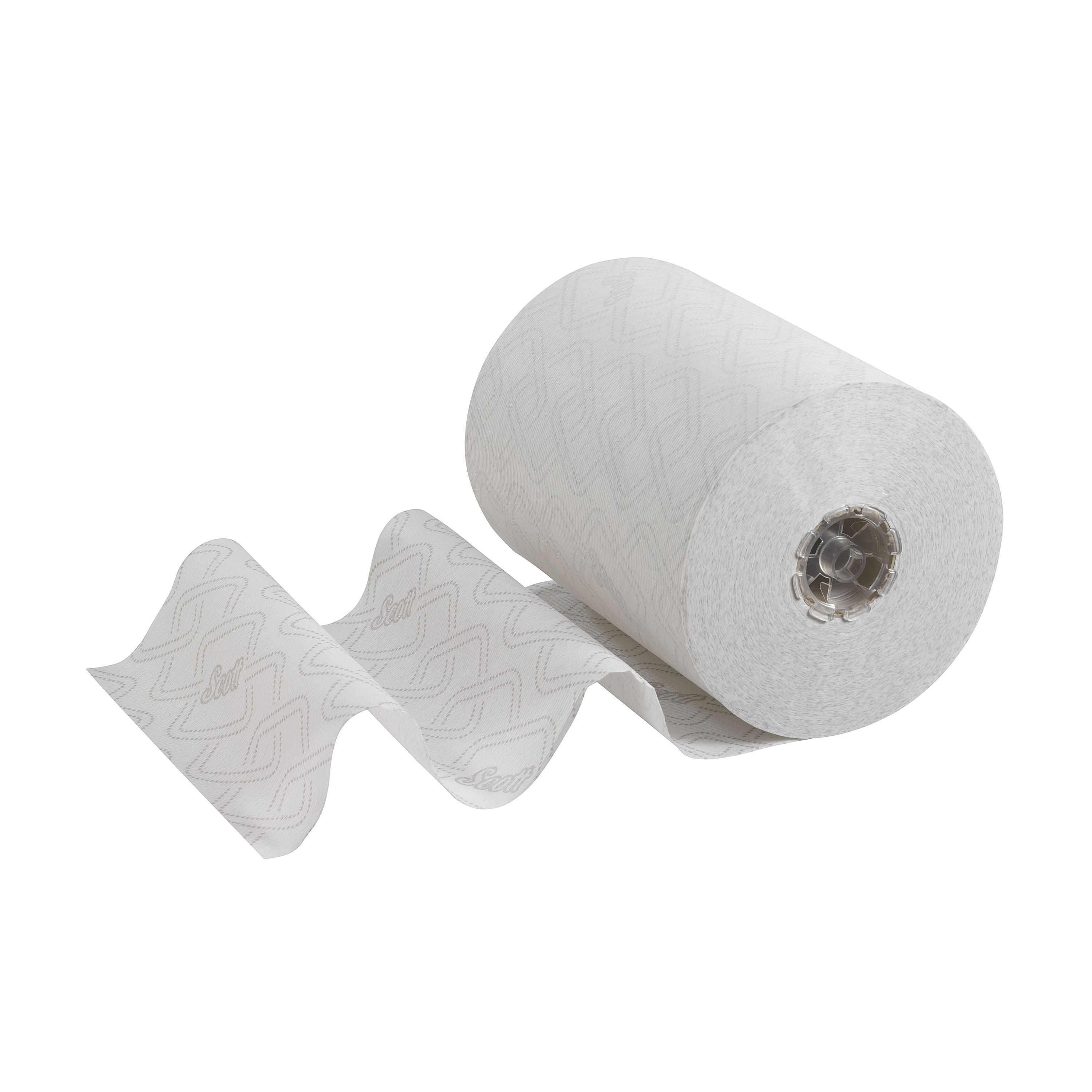 Scott® Essential™ Slimroll™ Rolled Hand Towels - White
