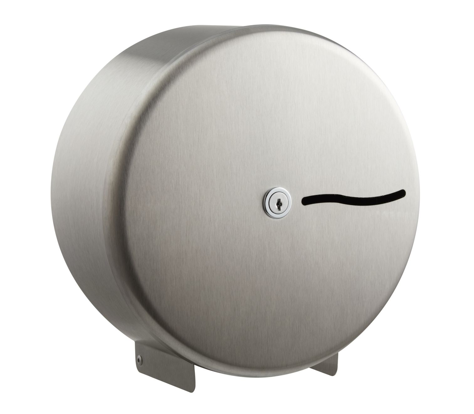 Stainless Steel Mini Jumbo Toilet Roll Dispenser - 6cm
