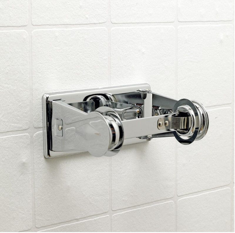 Single Toilet Roll Holder - Chrome