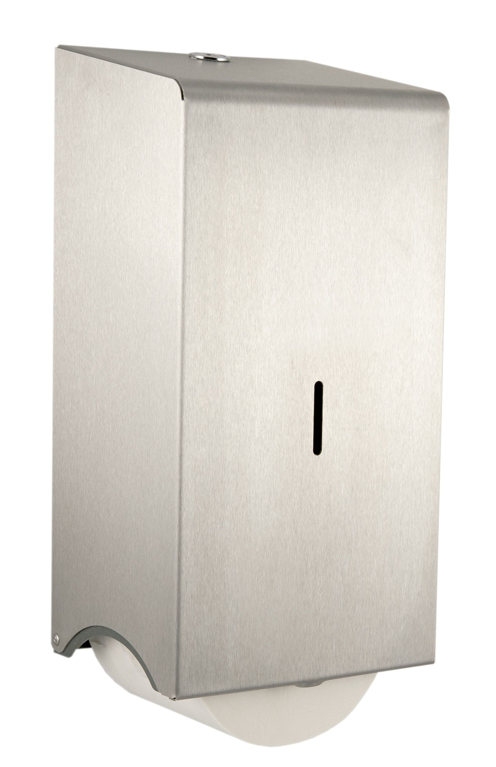 Jangromatic Stainless Steel Toilet Roll Dispenser - 2 Rolls