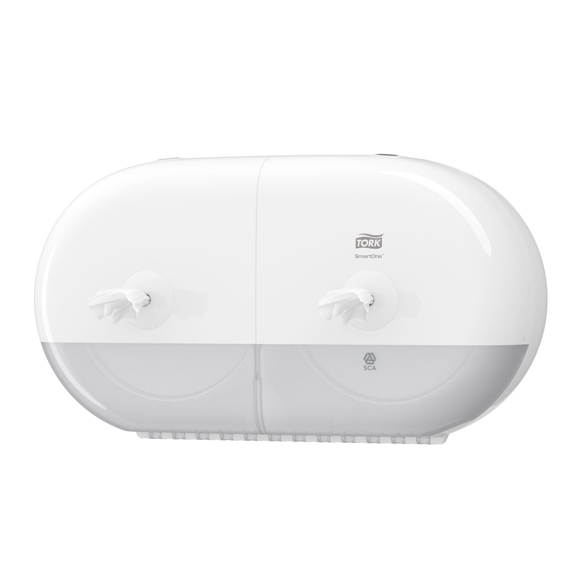Tork SmartOne® Mini Toilet Roll Dispenser - Twin - White