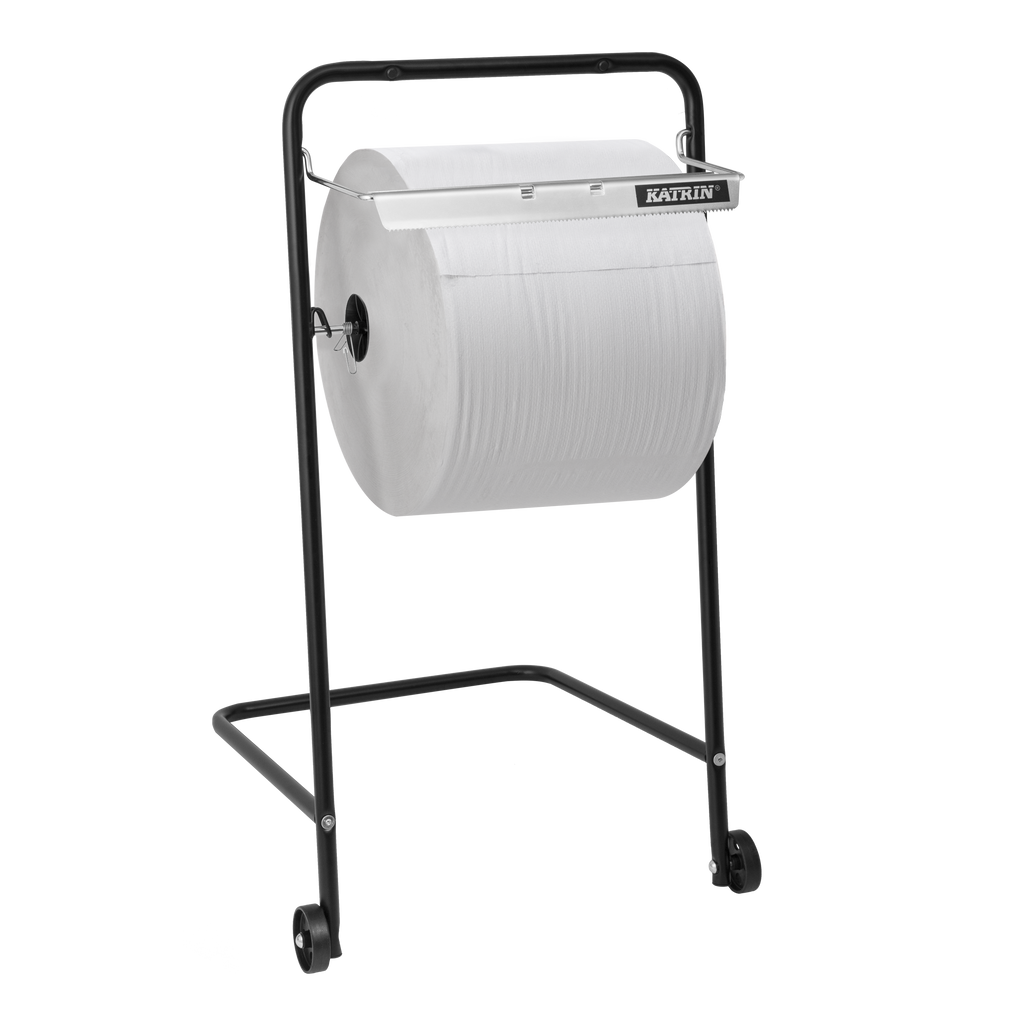Katrin Industrial Floor Dispenser - Black