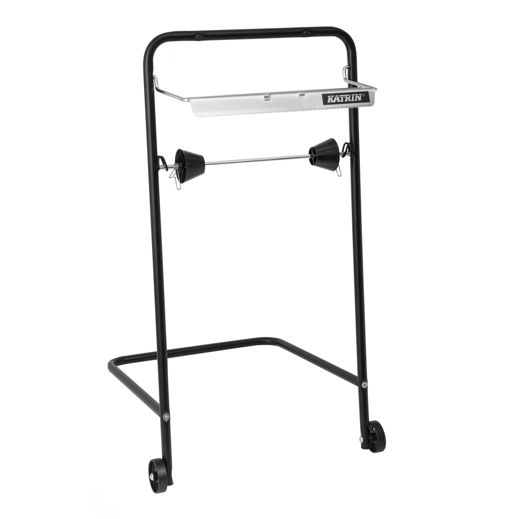Katrin Industrial Floor Dispenser - Black