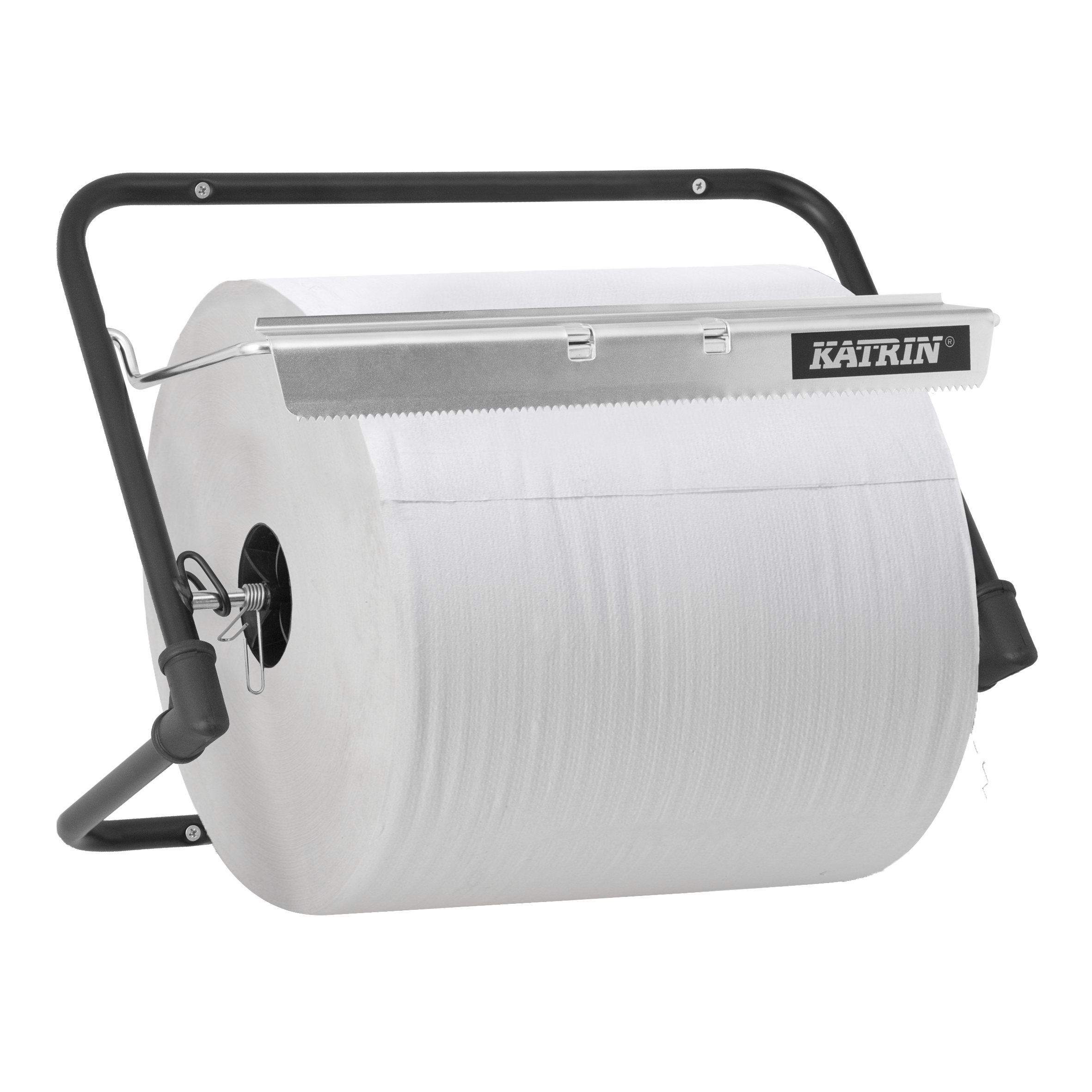 Katrin Industrial Wall Dispenser - Black