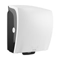 Katrin Plastic Paper Towel Roll Dispenser - White
