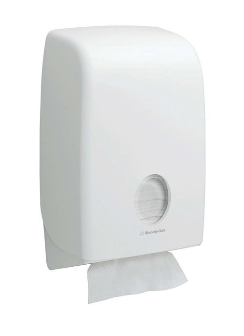 Aquarius Folded Hand Towel Dispenser - C Fold / White