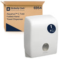 Aquarius Folded Hand Towel Dispenser - C Fold / White