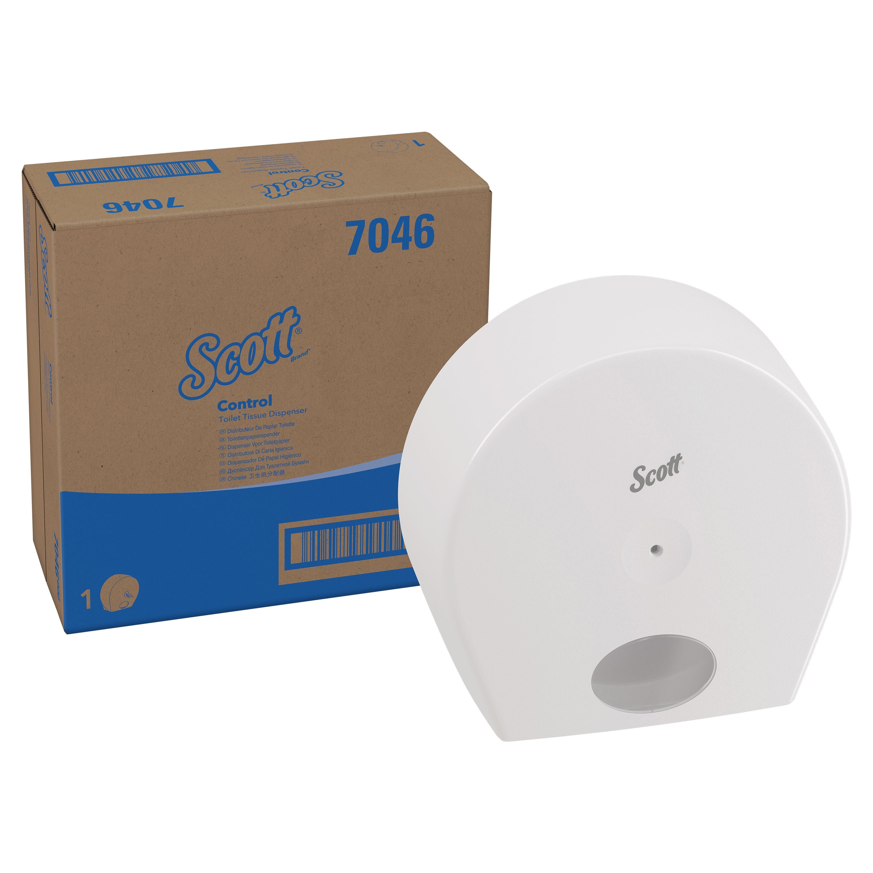 Scott Control Toilet Tissue Roll Dispenser
