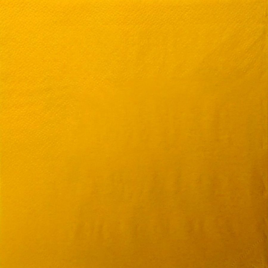 Dinner 2 Ply Napkins - 4 Fold - Yellow