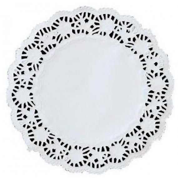 Paper Round Doyley - 14cm - White