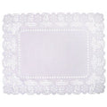 Paper Lace Tray - 47cm x 32cm - White