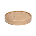 Kraft Vented Lids - 8oz to 16oz