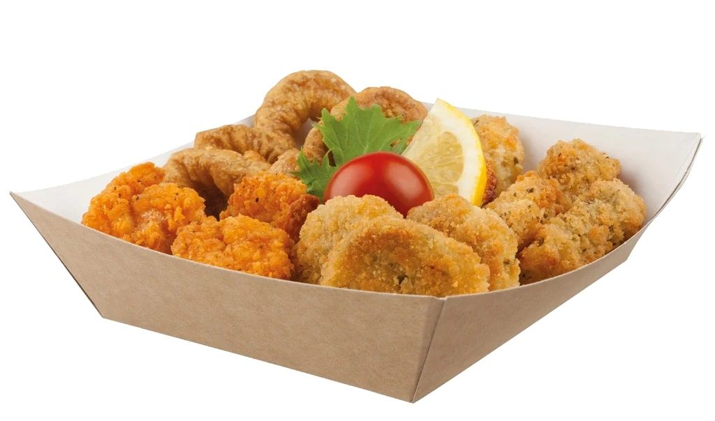 Kraft Open Trays - Medium