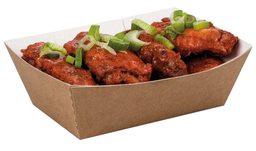 Kraft Open Trays - Small