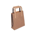 Kraft Paper Carrier Bags - Small - Brown