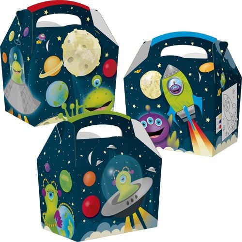 Space Alien Meal Boxes