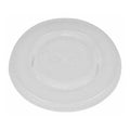 Disposable Flat Straw Slot Lid - 12oz Cups