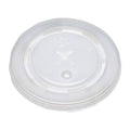 Disposable Flat Straw Slot Lid - 16oz and 22oz Cups
