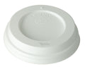 Sip-Thru Lid - 12oz Prism / 8oz Ripple - White
