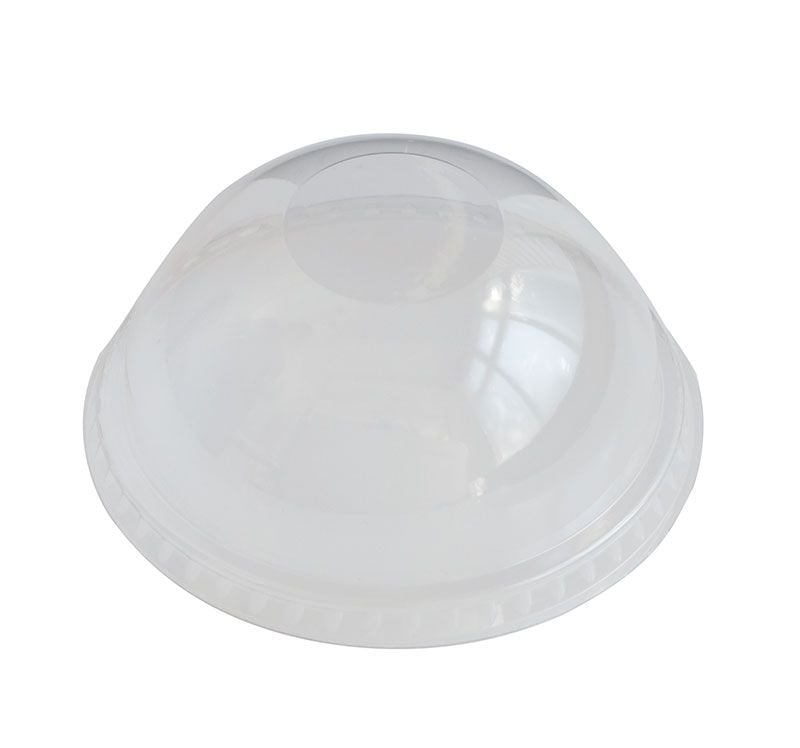 100% r-PET Domed Lid - 78mm