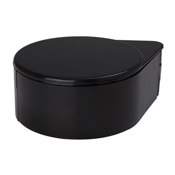 Glass Rimmer - 3 Part - Black