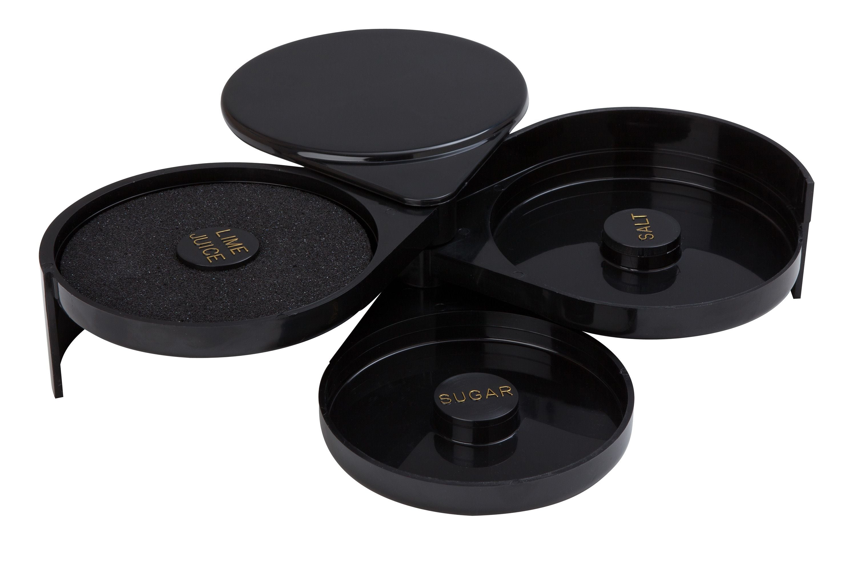 Glass Rimmer - 3 Part - Black