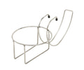 Table Edge Wine Bucket Holder - Chrome Plated