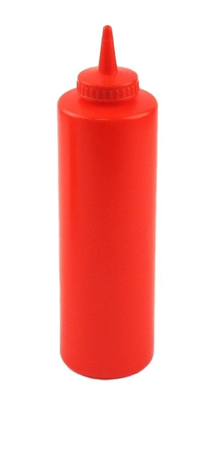 Squeeze Bottle - 24oz - Red