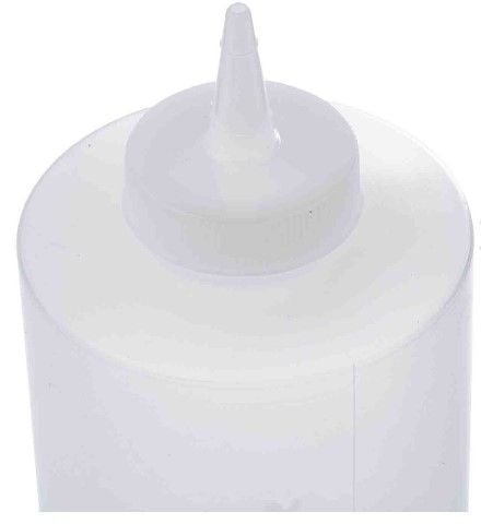 Widemouth™ Clear Squeeze Bottles with TipTop™ - 950ml