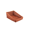 Wicker Display Basket - 46cm x 36cm x 20cm - Dark