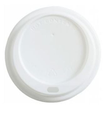 Sip-Thru Lid - 10oz to 20oz - White