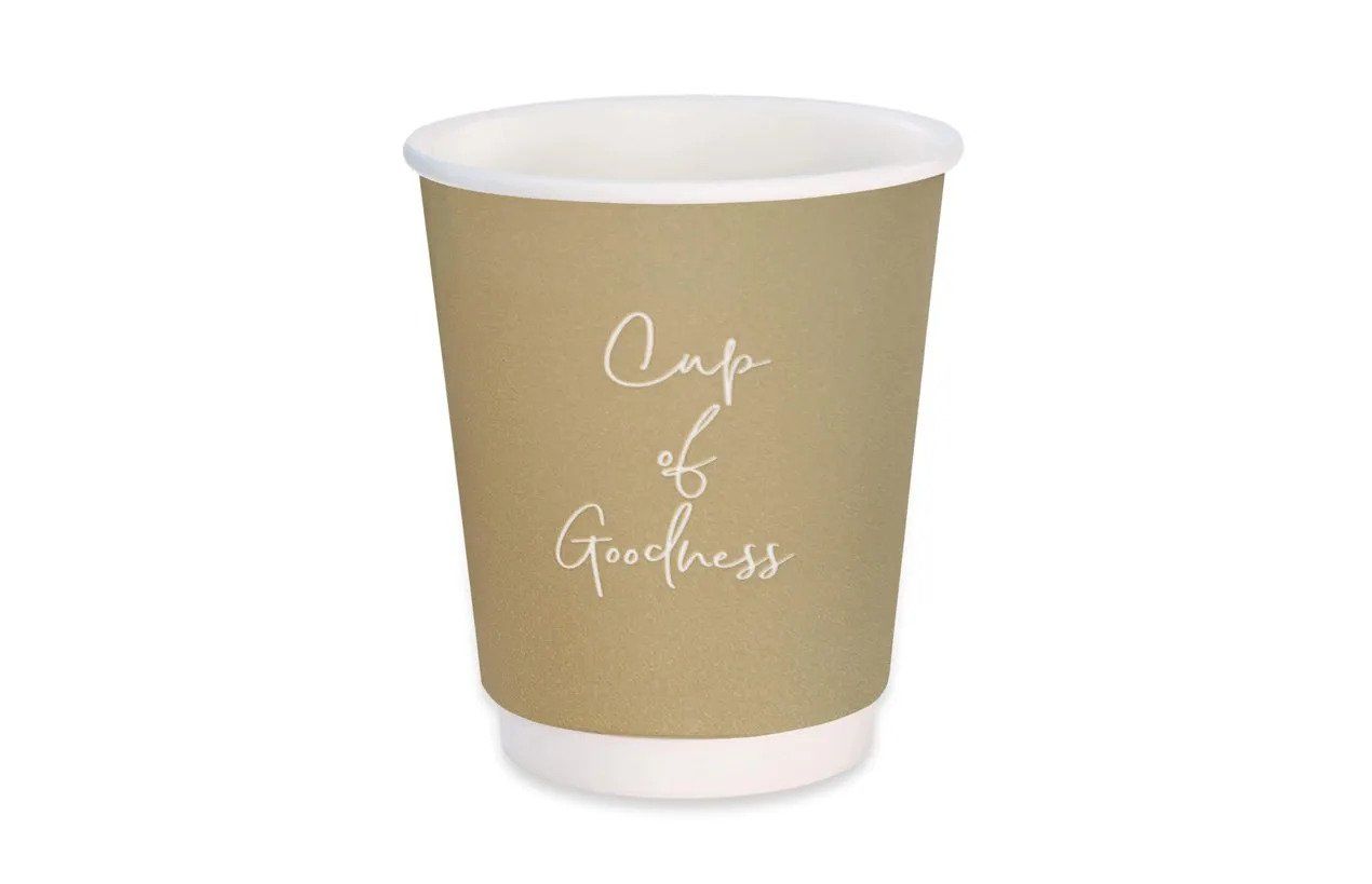 Signature Double Wall Cup - 8oz - Oatmeal