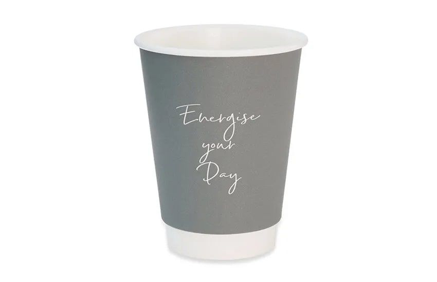 Signature Double Wall Cup - 12oz - Grey