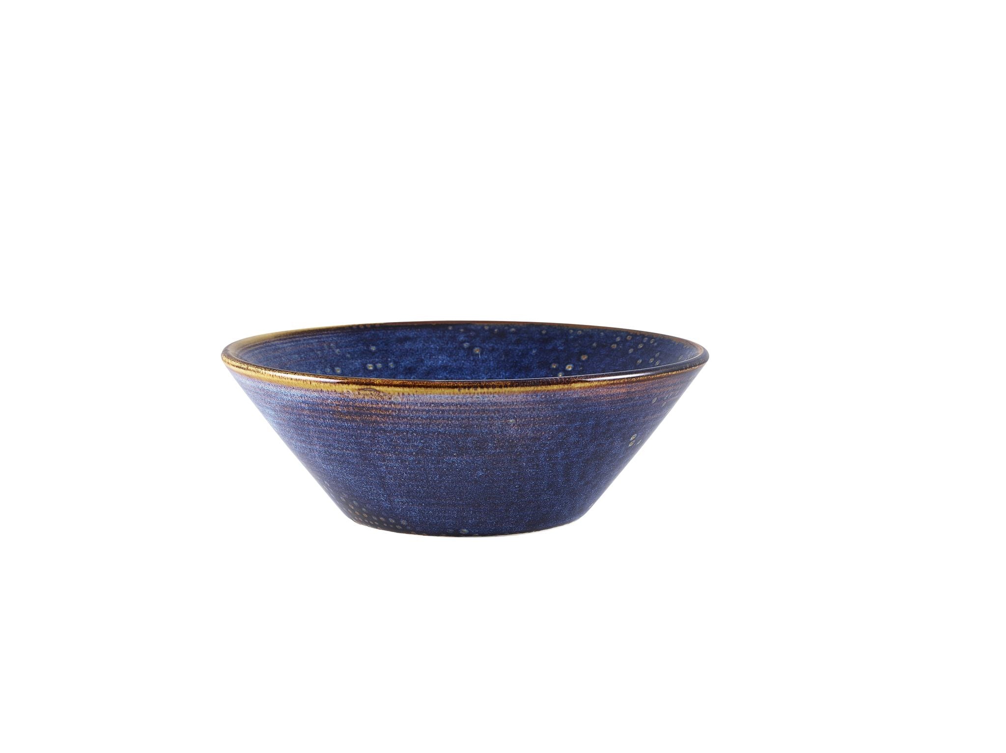 GenWare Terra Porcelain Coupe Plates - 19cm - Aqua Blue