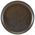 GenWare Terra Porcelain Coupe Plates - 30.5cm - Cinder Black