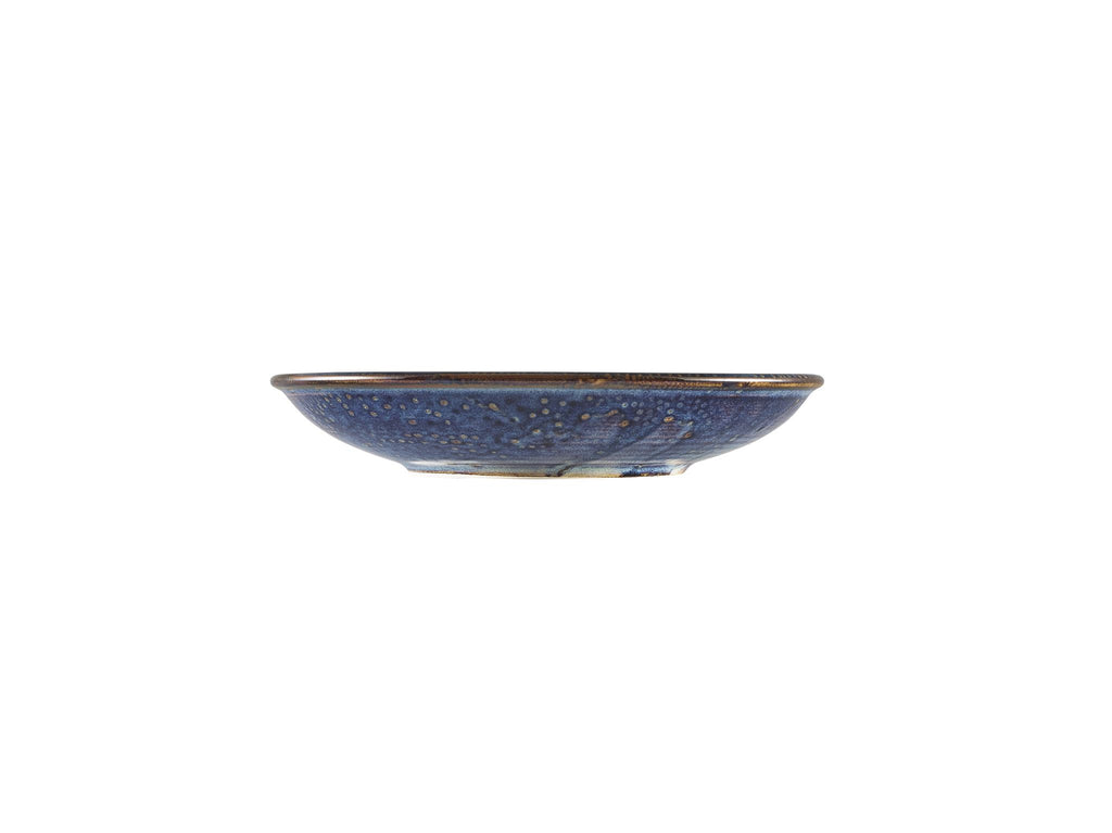 GenWare Terra Porcelain Deep Coupe Plates - 21cm - Aqua Blue