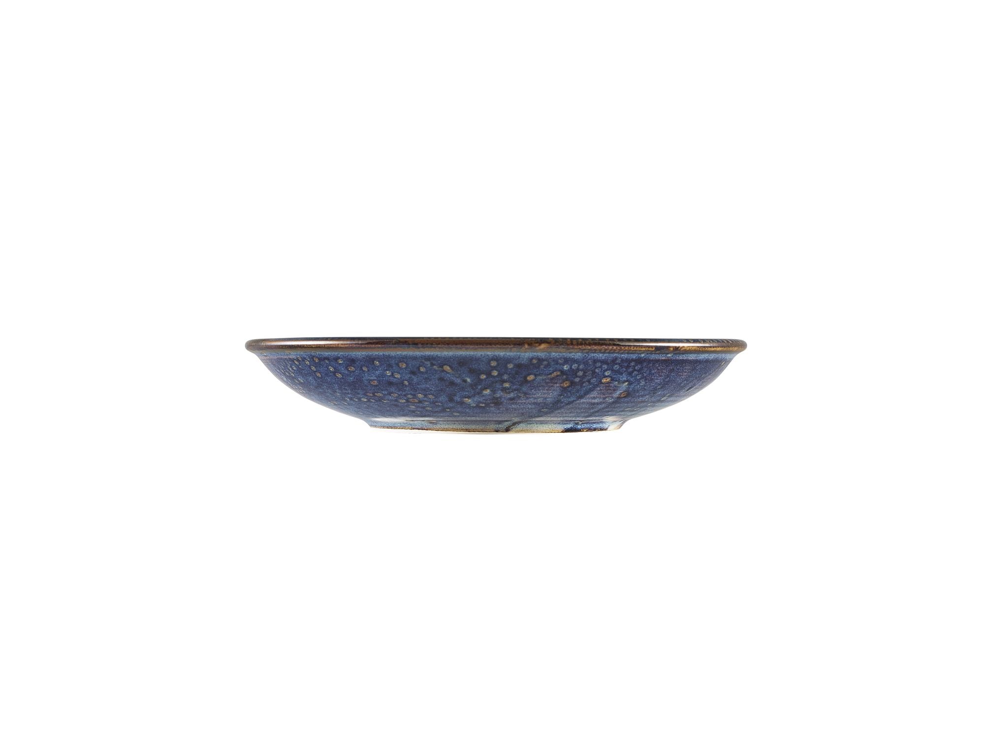 GenWare Terra Porcelain Deep Coupe Plates - 21cm - Aqua Blue